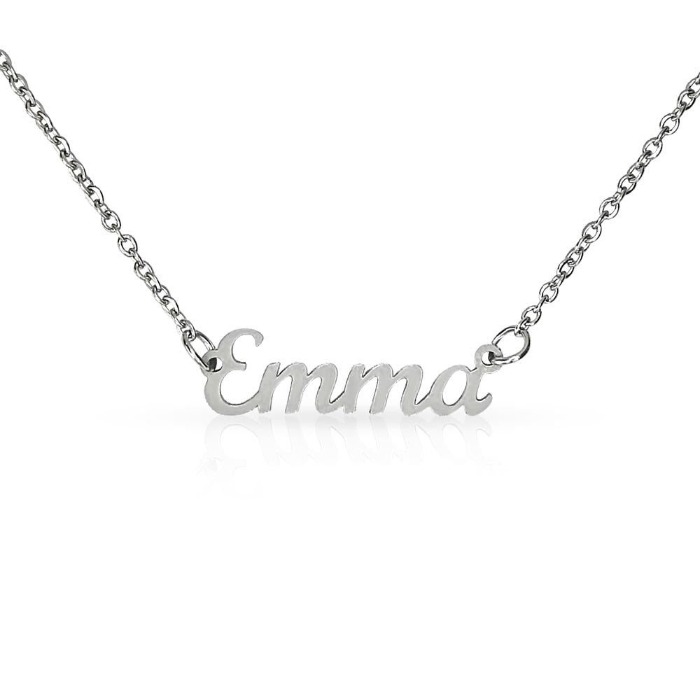 Eternal Grace Custom Name Necklace