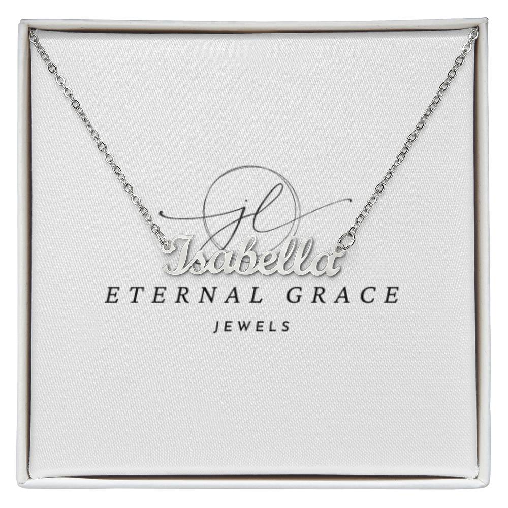 Eternal Grace Custom Name Necklace