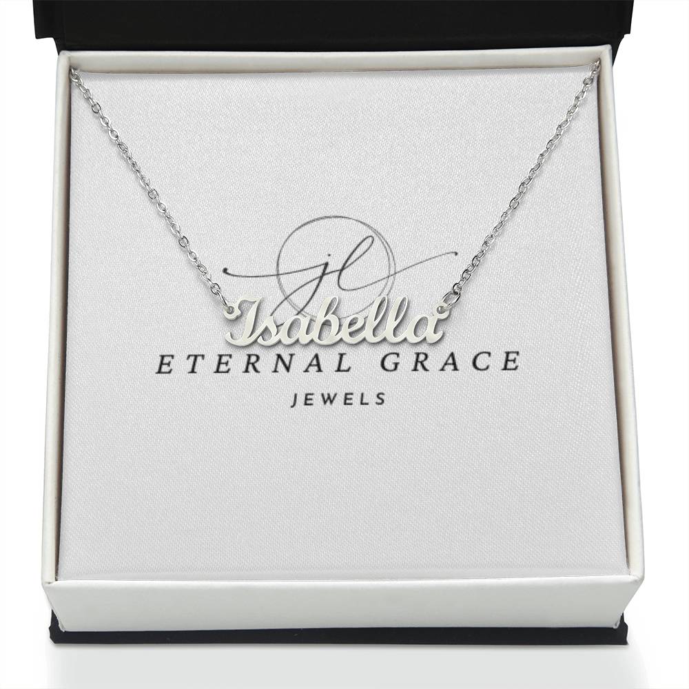 Eternal Grace Custom Name Necklace