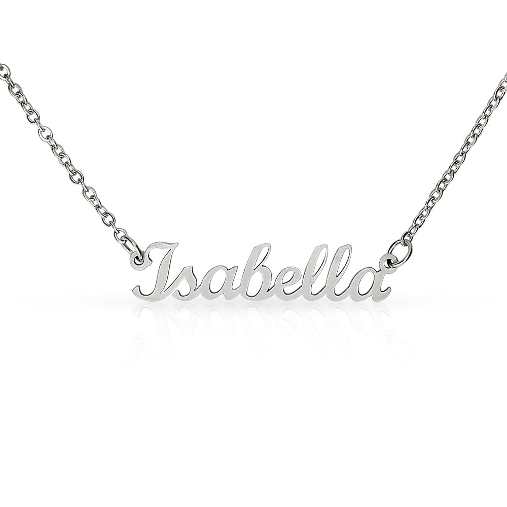 Eternal Grace Custom Name Necklace