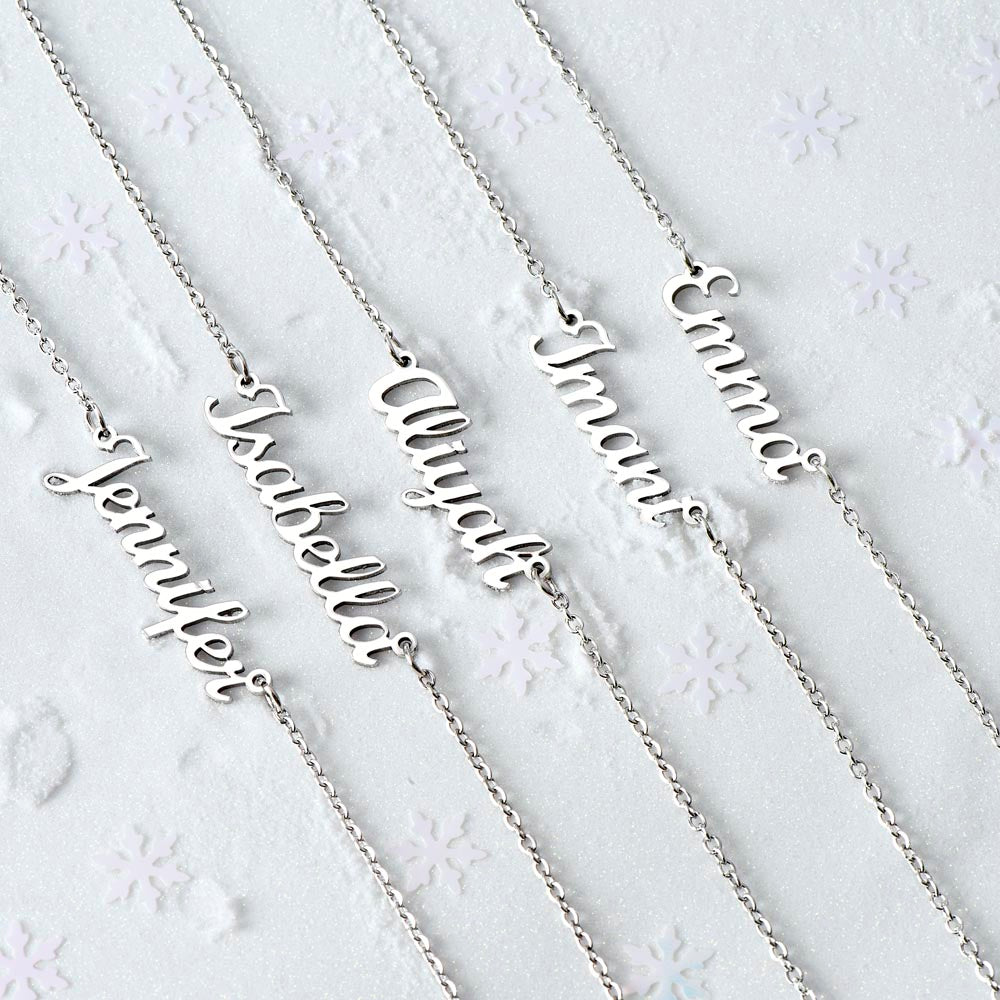 Eternal Grace Custom Name Necklace