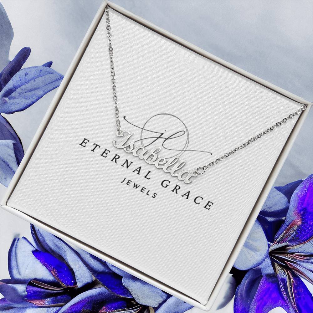 Eternal Grace Custom Name Necklace