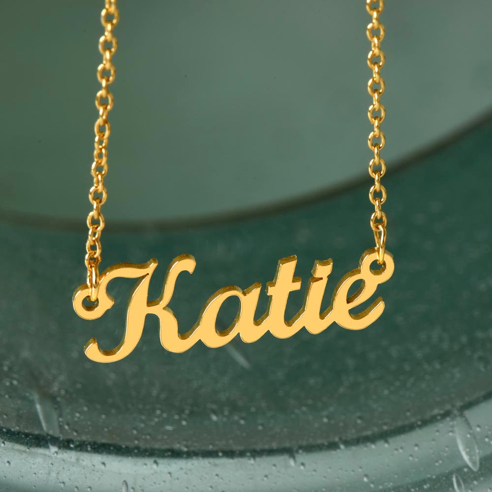 Eternal Grace Custom Name Necklace