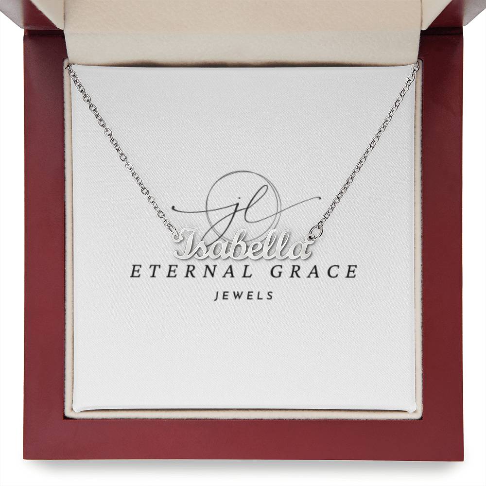 Eternal Grace Custom Name Necklace