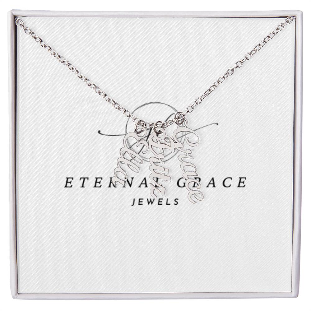 Multi Elegant Name Necklace