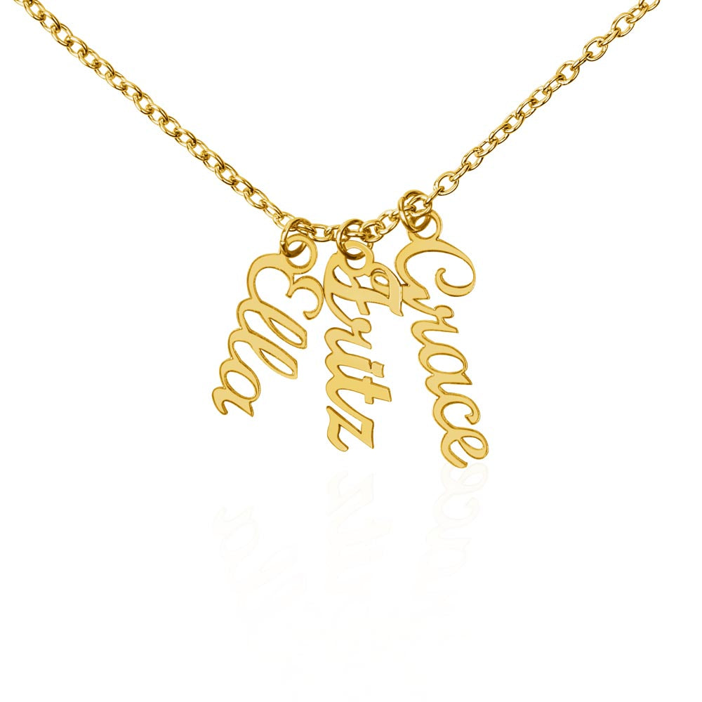 Multi Elegant Name Necklace